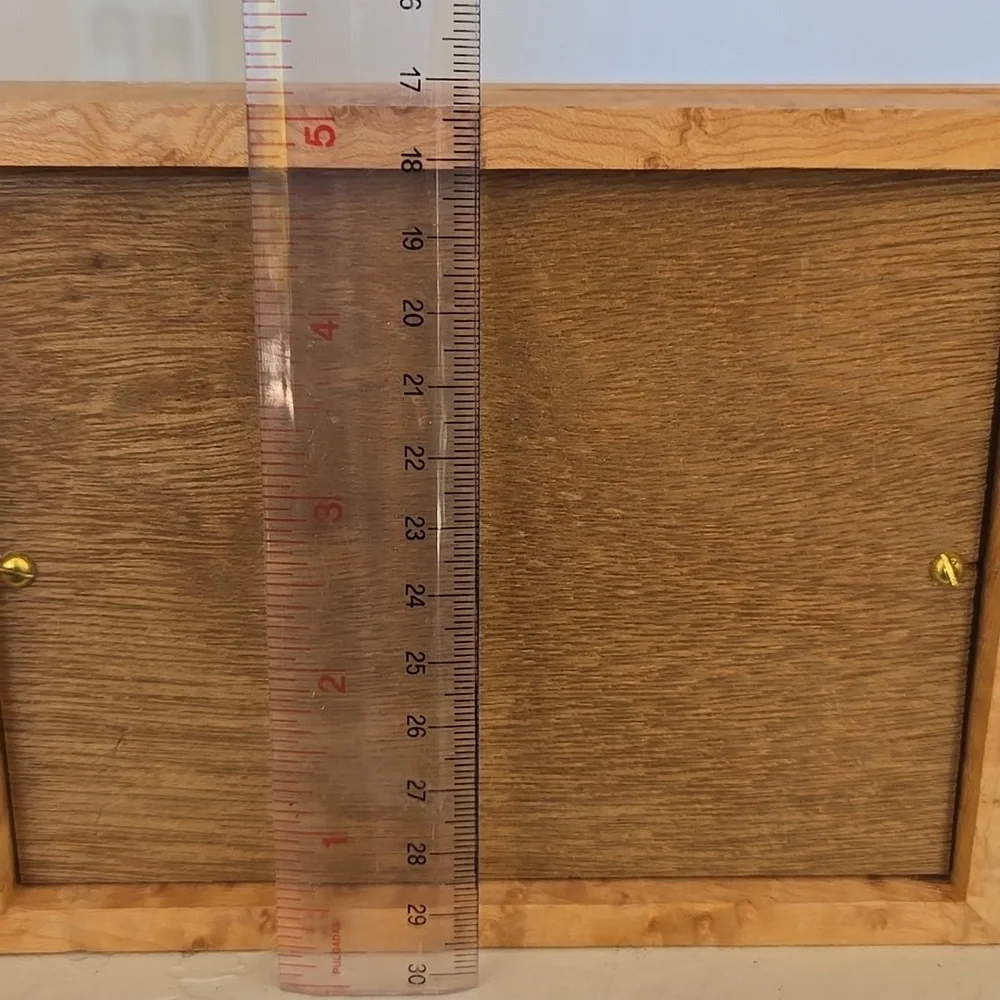 Handcrafted Birdseye Maple Folding Pictureframe